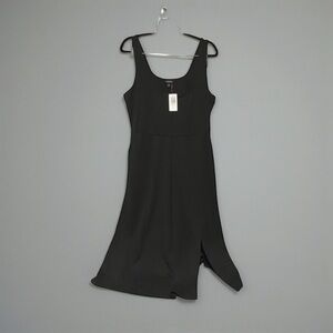 Torrid Women’s Elegant Black Sleeveless Dress with slit NWT Size XL 14-16
